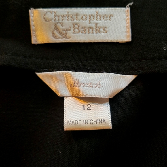 Christopher and Banks Long Black Skirt with Pockets - Picture 4 of 4